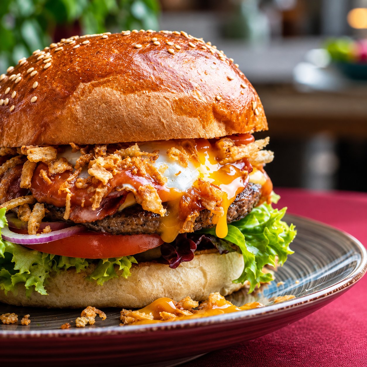 Burger XL bei Wip’s Soulfood